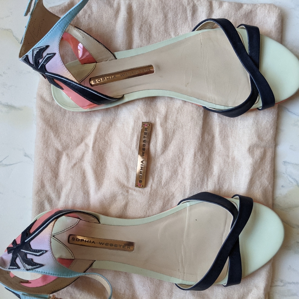 Sophia Webster Malibu Palm Sandals 38.5